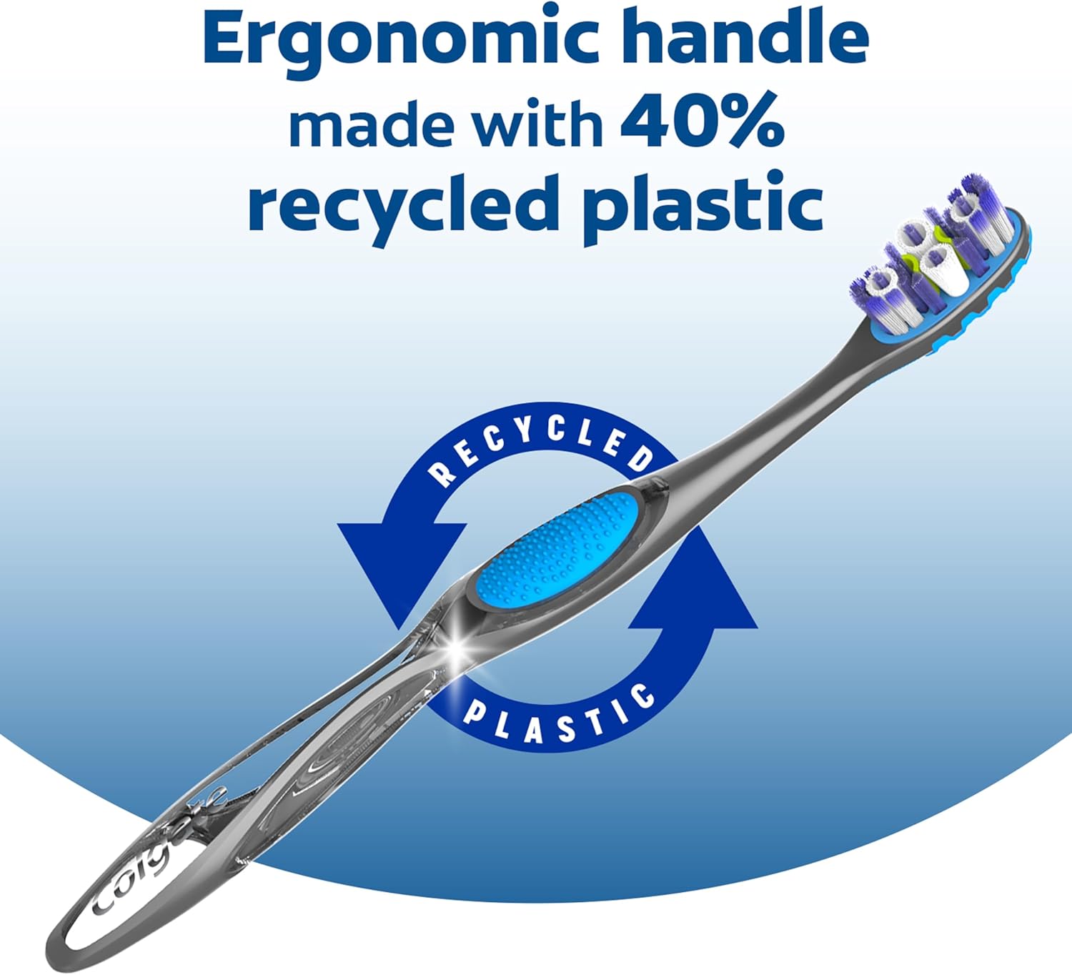 Experience Superior Clean with Colgate 360 Advanced Floss Tip Soft Bristle Toothbrush - 4 Pack with Ergonomic Handle and Tongue Cleaner