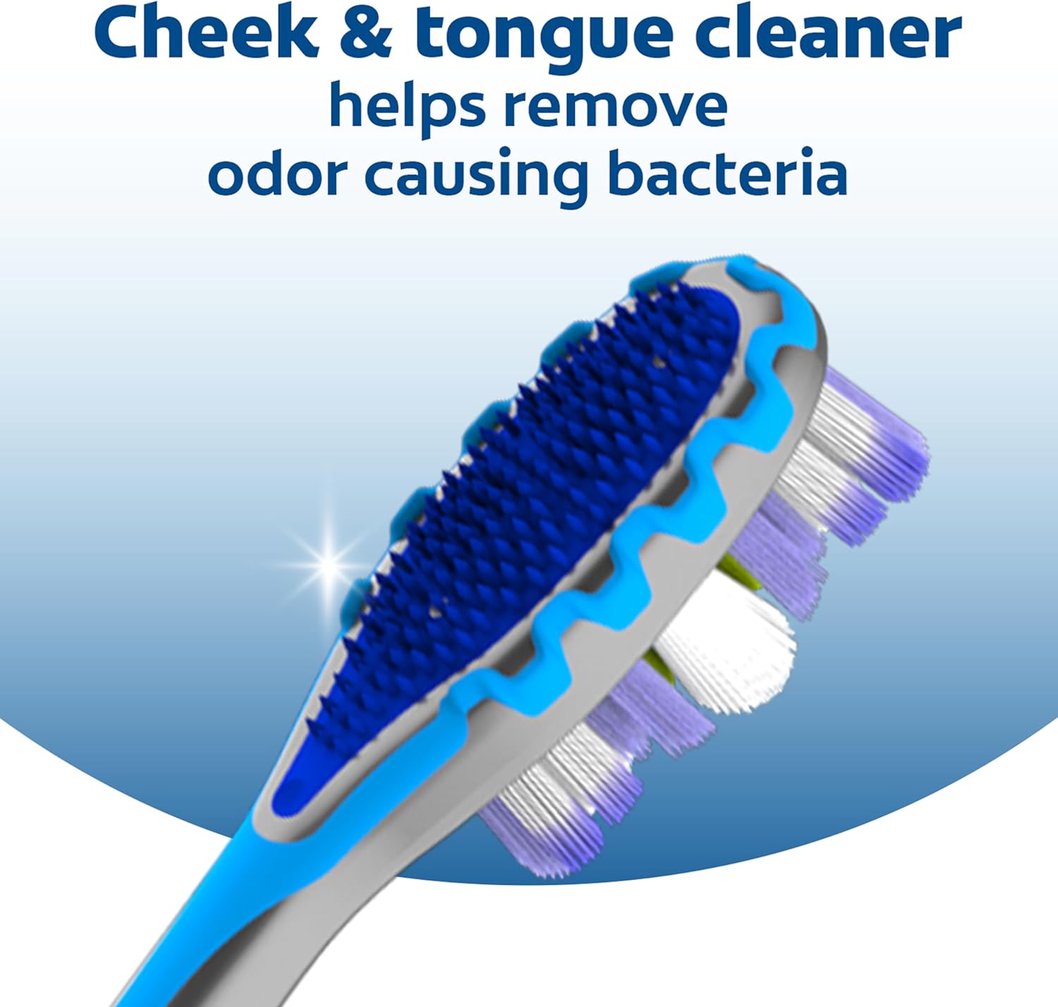 Experience Superior Clean with Colgate 360 Advanced Floss Tip Soft Bristle Toothbrush - 4 Pack with Ergonomic Handle and Tongue Cleaner